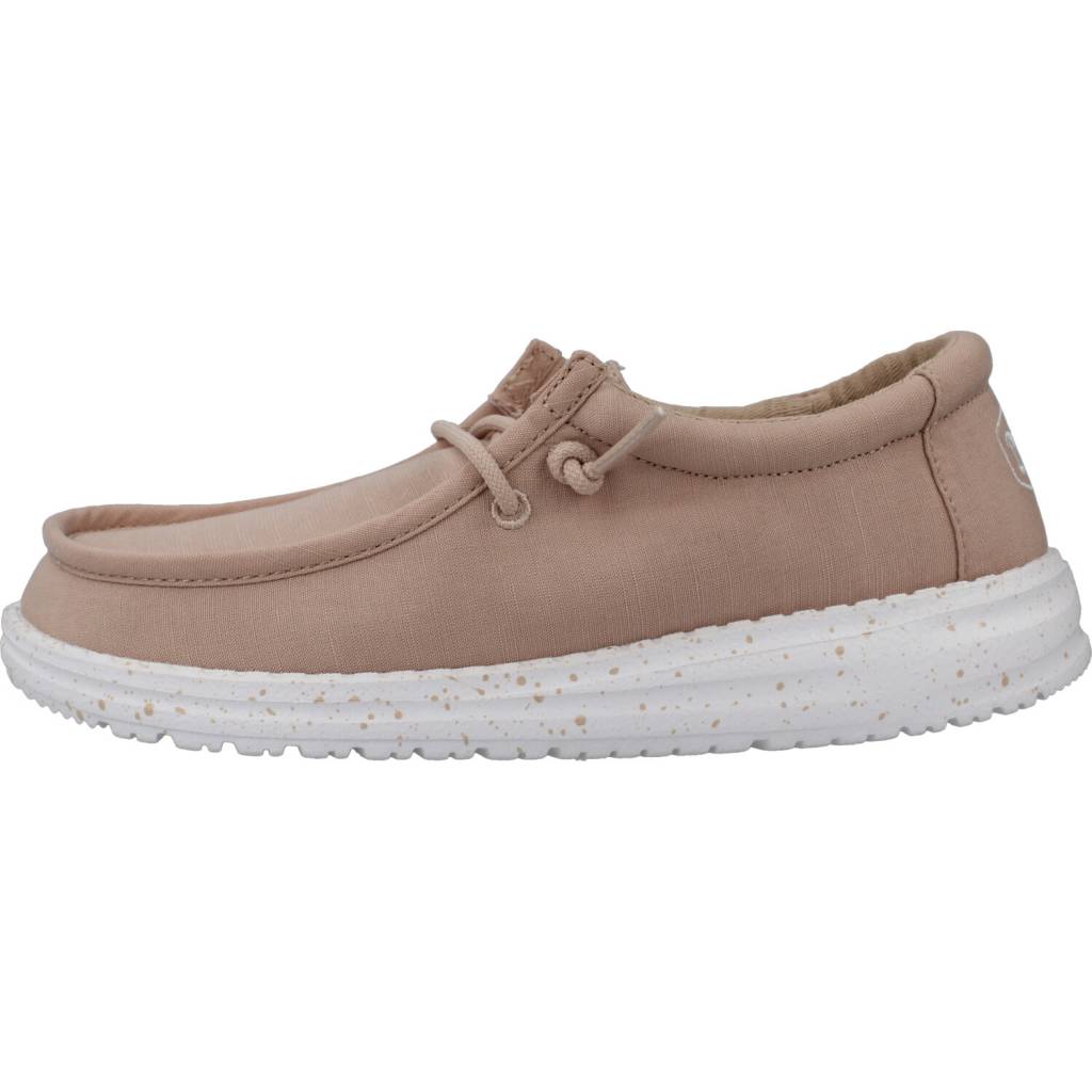 HEY DUDE WALLY YOUTH SLUB CANVAS en color BEIS (2)