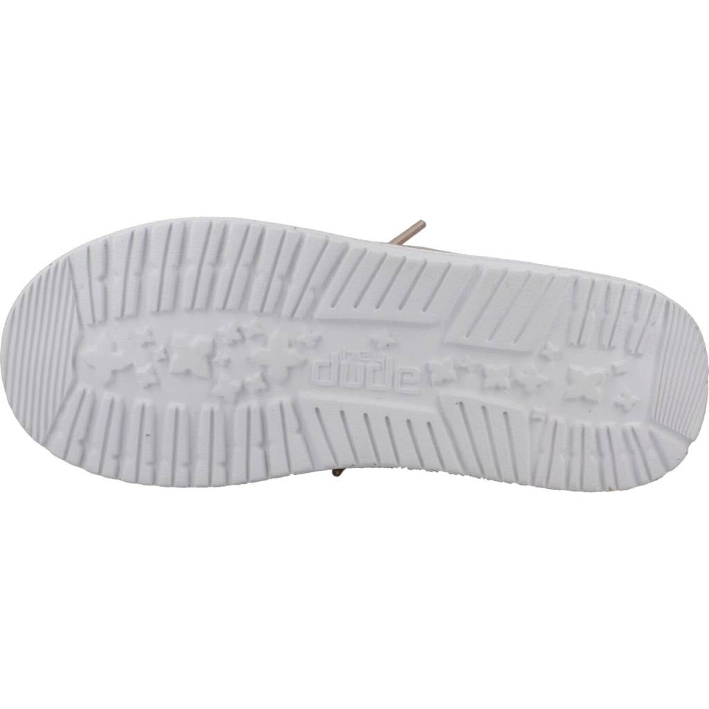 HEY DUDE WALLY YOUTH SLUB CANVAS en color BEIS (6)
