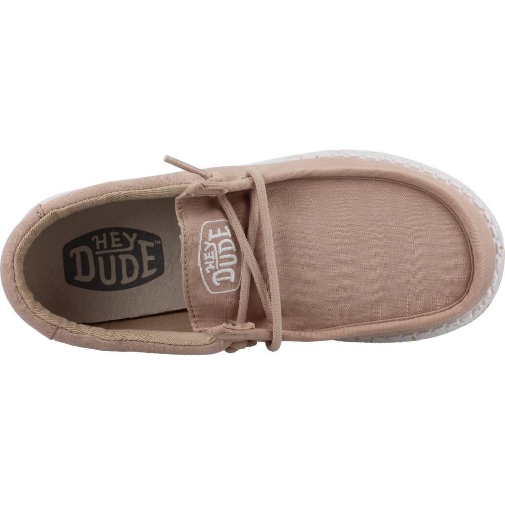 HEY DUDE WALLY YOUTH SLUB CANVAS en color BEIS (7)