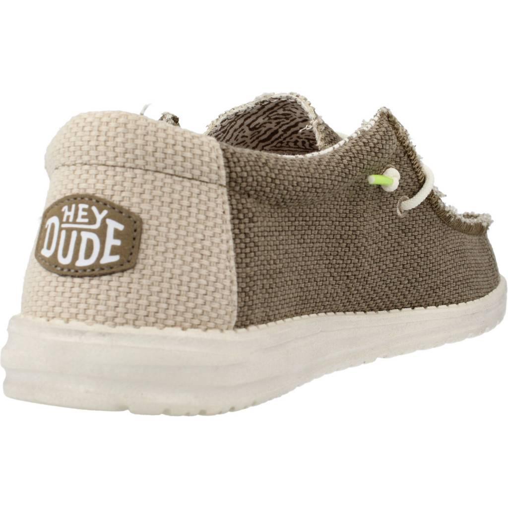 HEY DUDE WALLY BRAIDED en color VERDE (3)