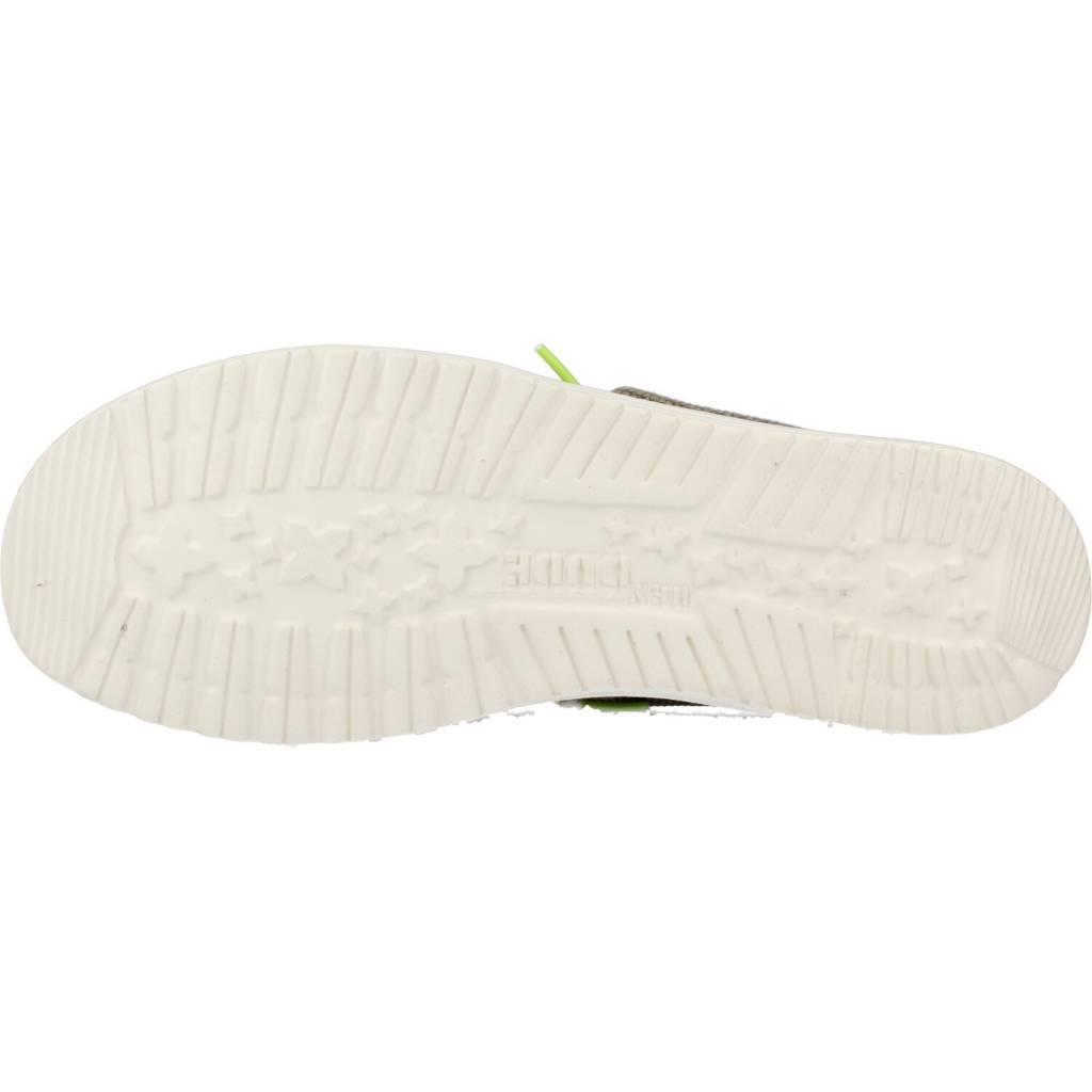 HEY DUDE WALLY BRAIDED en color VERDE (6)