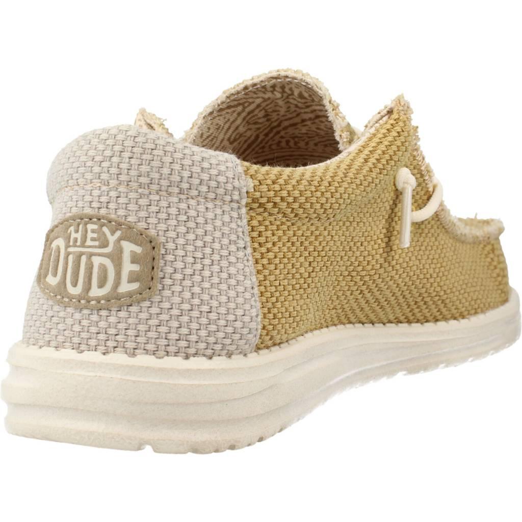 HEY DUDE WALLY BRAIDED en color MARRON (3)