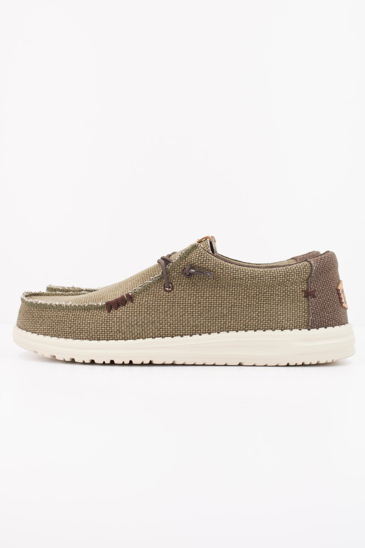 HEY DUDE WALLY BRAIDED en color VERDE (1)