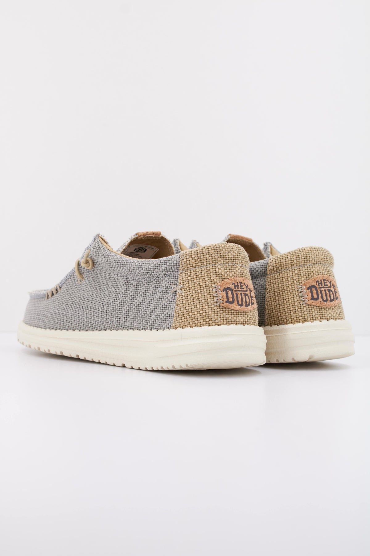 HEY DUDE WALLY BRAIDED en color GRIS (4)