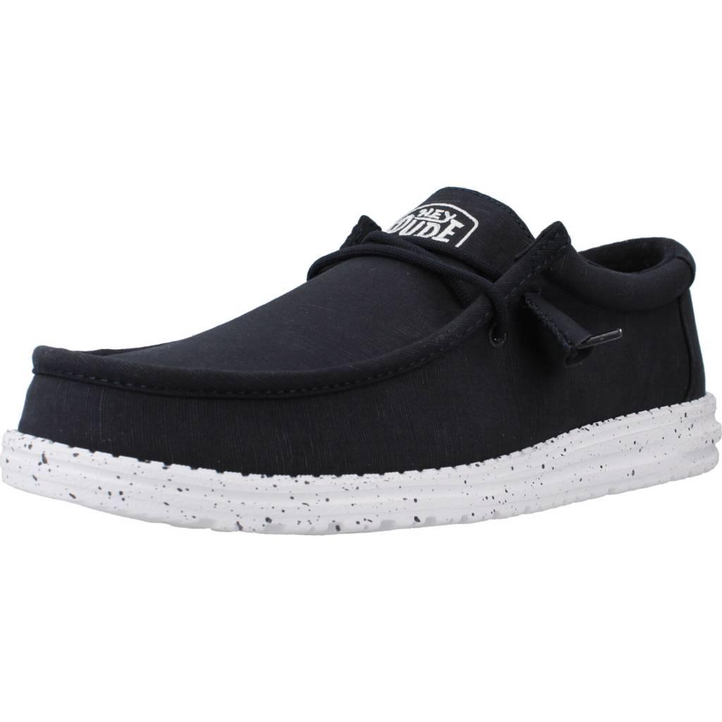 HEY DUDE WALLY SLUB CANVAS en color AZUL (1)
