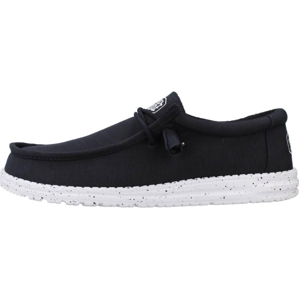 HEY DUDE WALLY SLUB CANVAS en color AZUL (2)