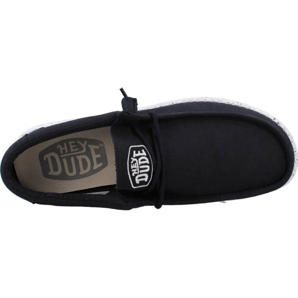 HEY DUDE WALLY SLUB CANVAS en color AZUL (7)