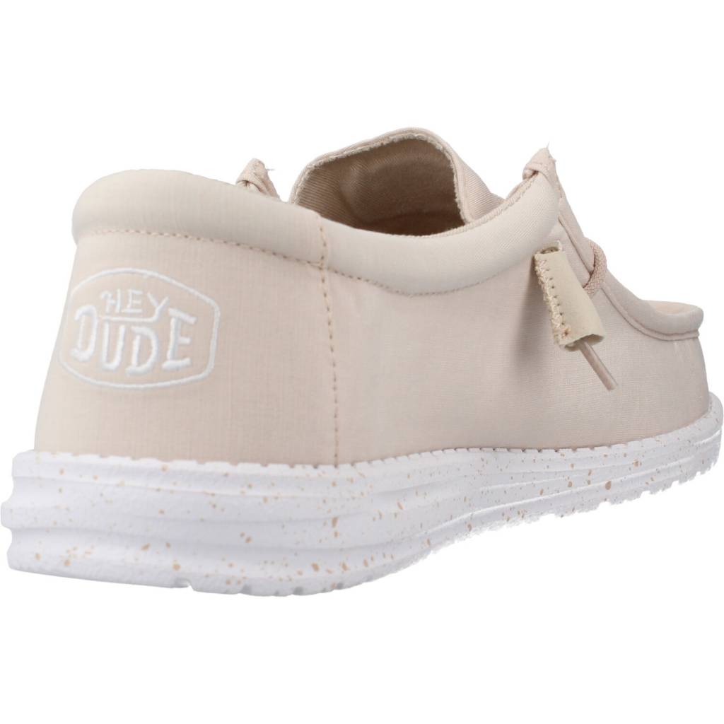 HEY DUDE WALLY SLUB CANVAS en color BEIS (3)
