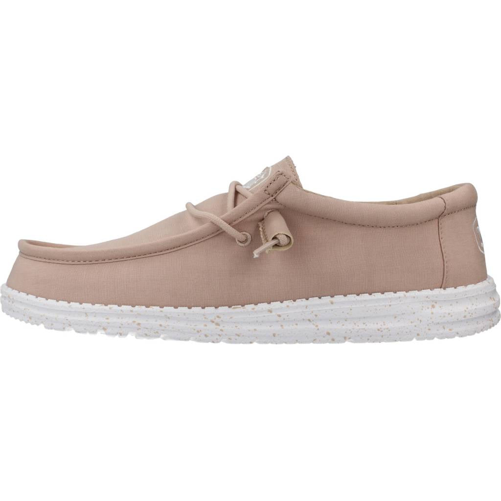 HEY DUDE WALLY SLUB CANVAS en color NUDE (2)