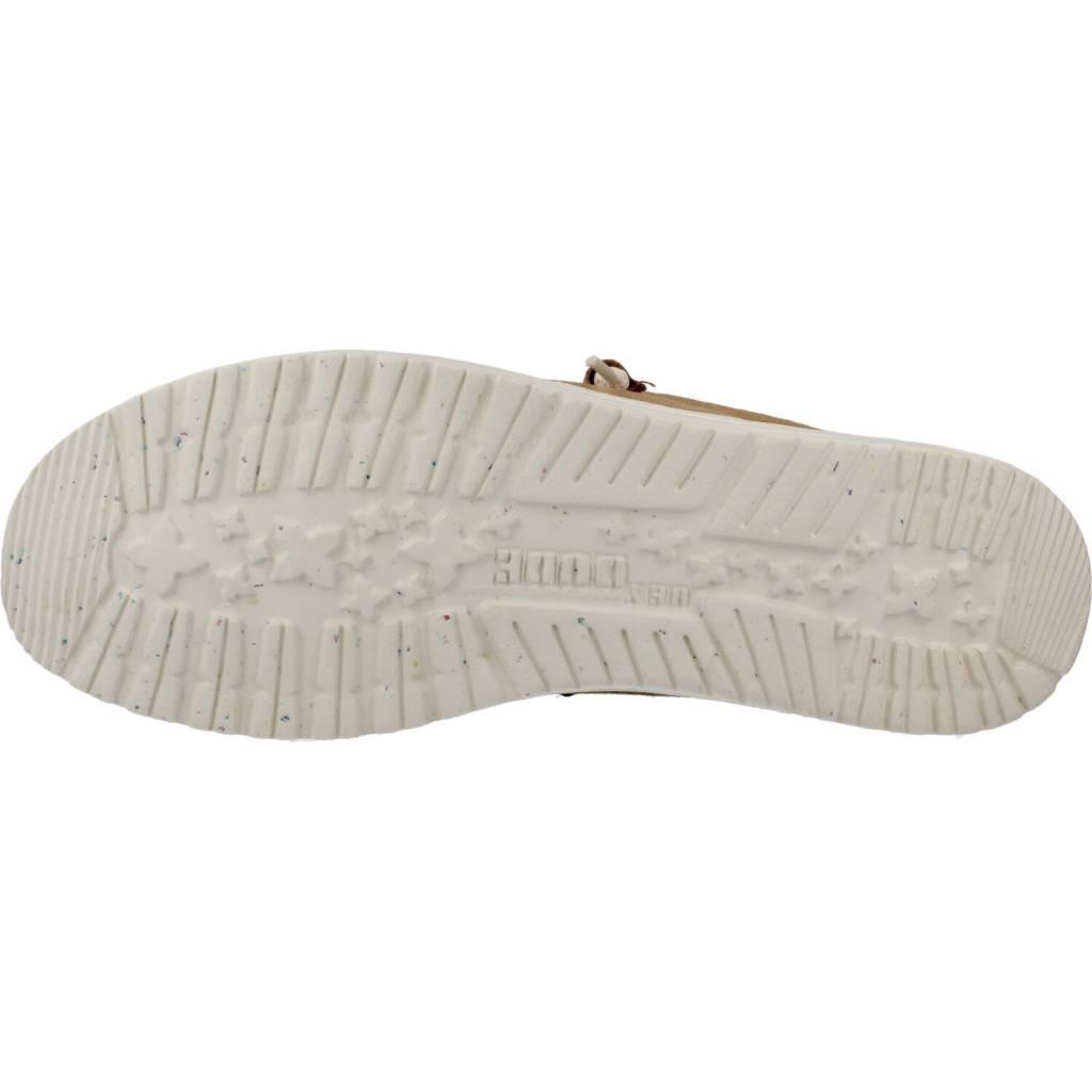 HEY DUDE WALLY LINEN NATURAL en color MARRON CLARO (6)