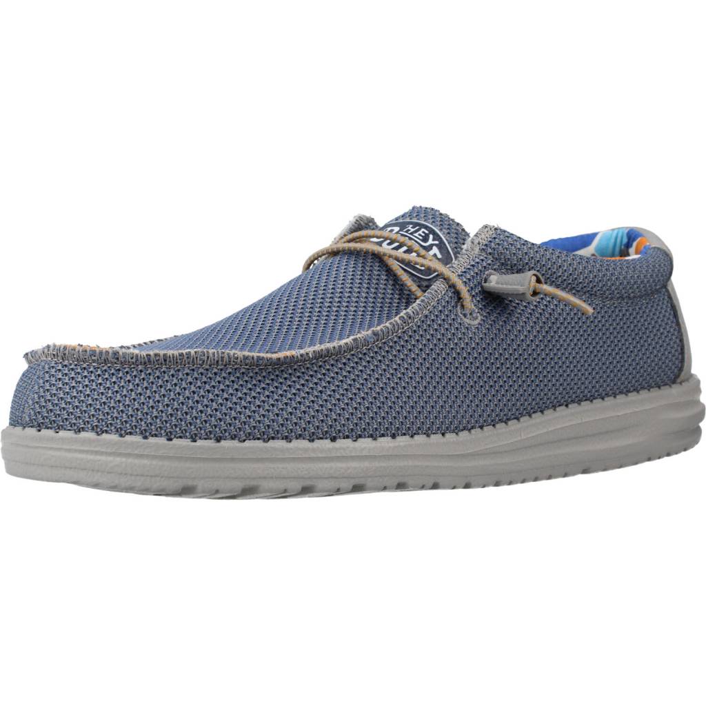 HEY DUDE WALLY SOX TRIPLE NEEDLE en color AZUL (1)
