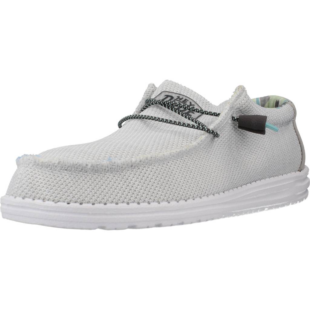 HEY DUDE WALLY SOX TRIPLE NEEDLE en color BLANCO (1)