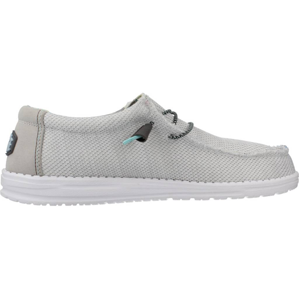 HEY DUDE WALLY SOX TRIPLE NEEDLE en color BLANCO (4)