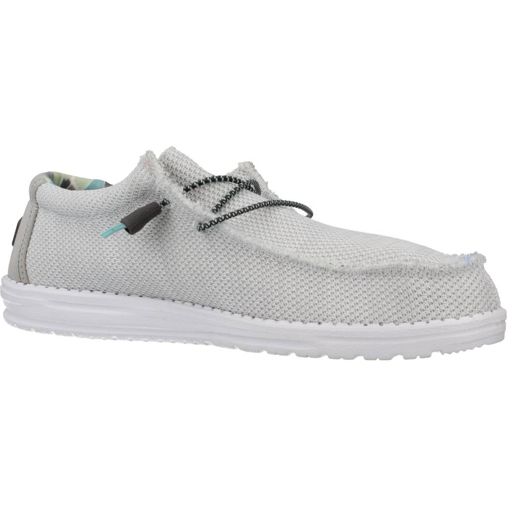 HEY DUDE WALLY SOX TRIPLE NEEDLE en color BLANCO (5)