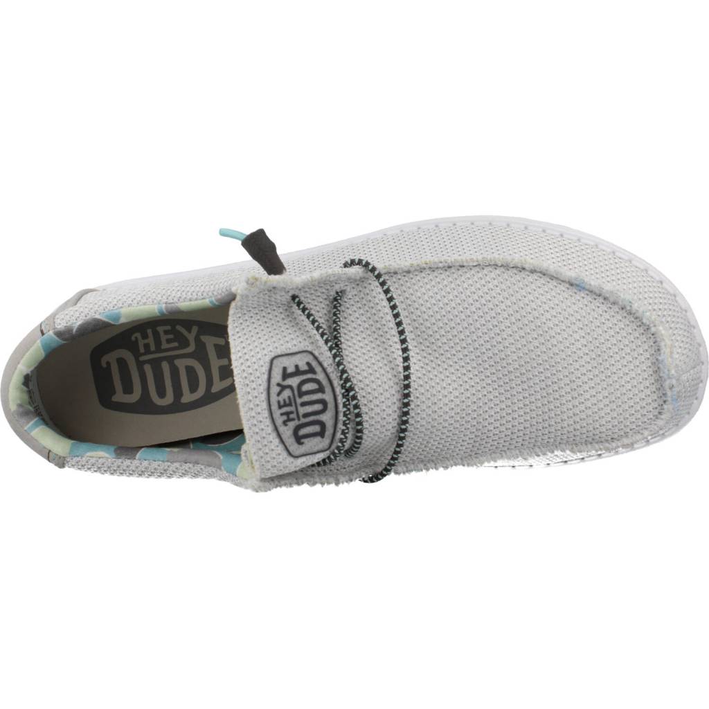 HEY DUDE WALLY SOX TRIPLE NEEDLE en color BLANCO (7)