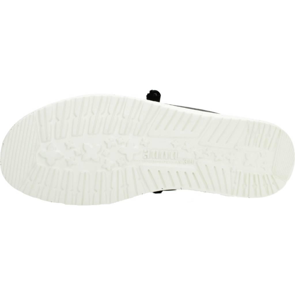 HEY DUDE WALLY STRETCH CANVAS en color NEGRO (6)