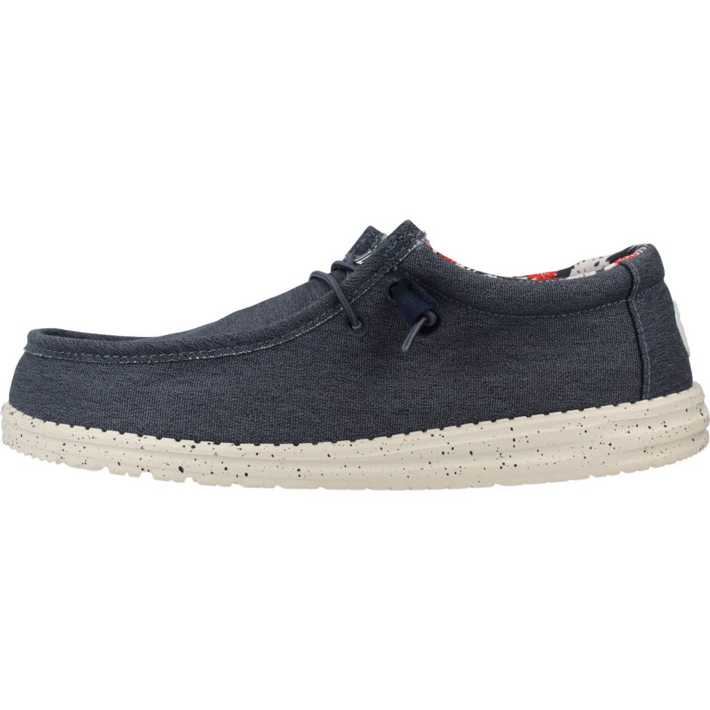 HEY DUDE WALLY STRETCH CANVAS en color AZUL (2)