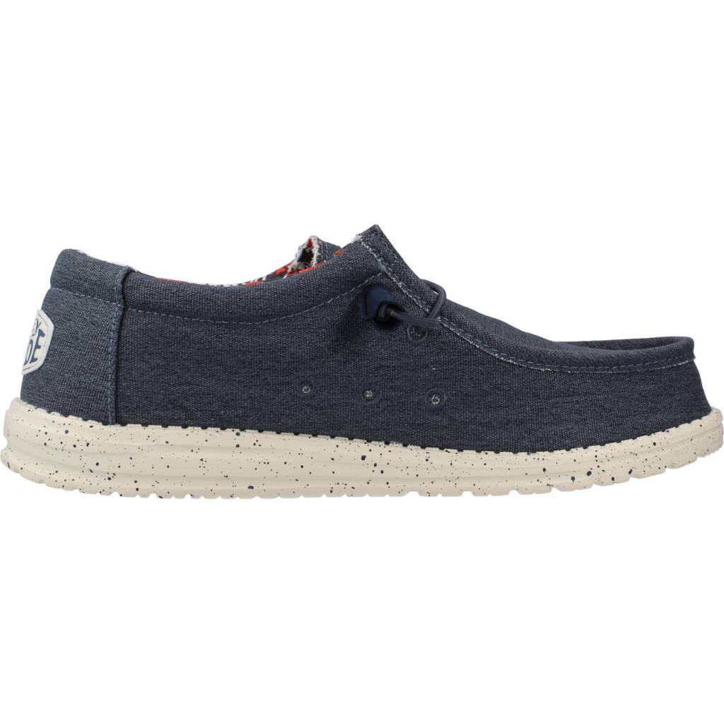 HEY DUDE WALLY STRETCH CANVAS en color AZUL (4)