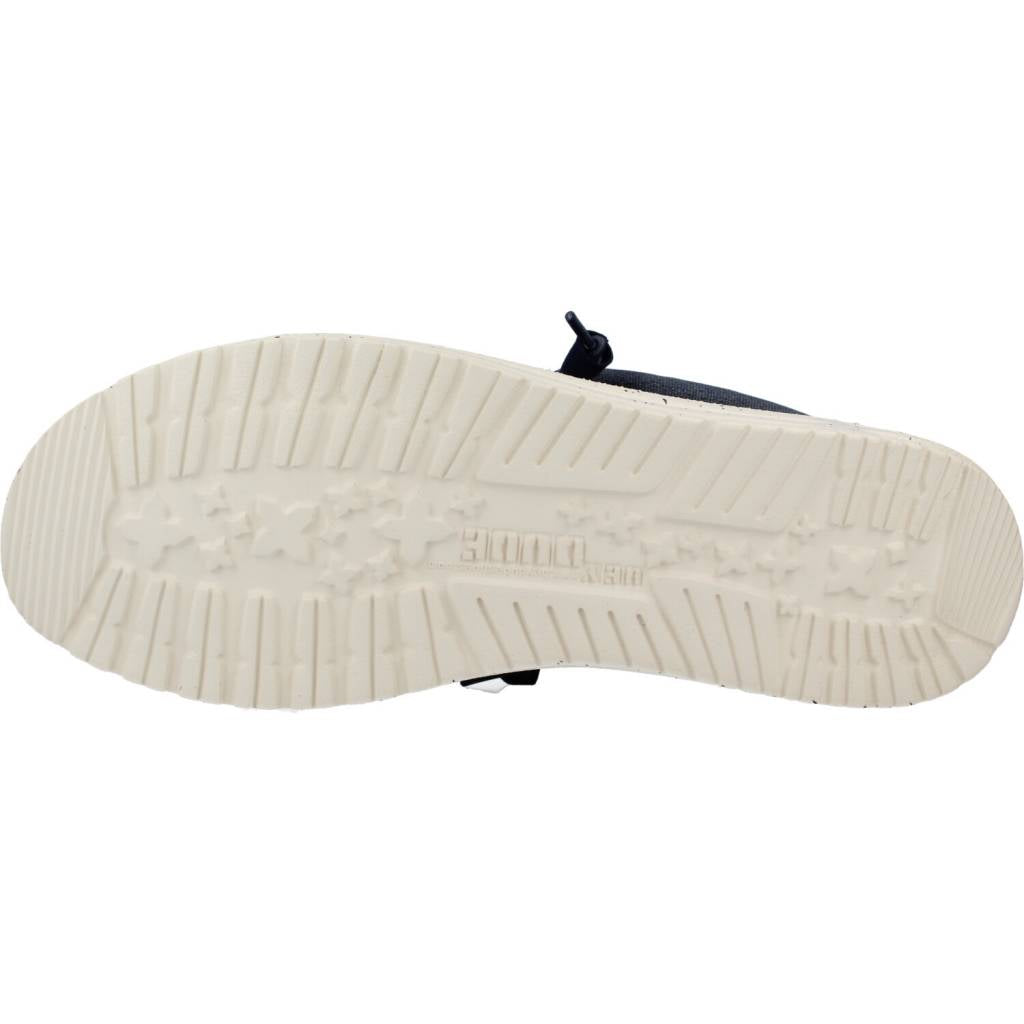HEY DUDE WALLY STRETCH CANVAS en color AZUL (6)