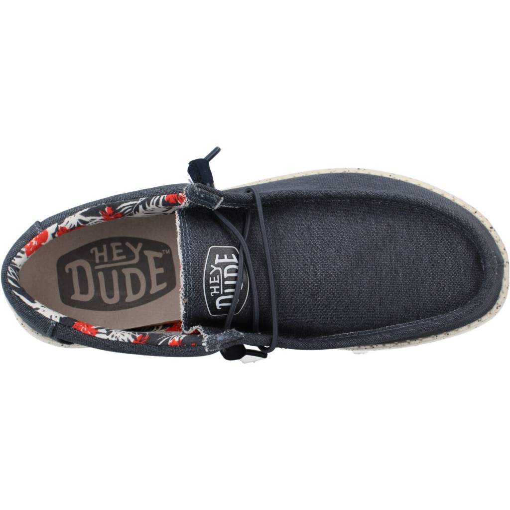 HEY DUDE WALLY STRETCH CANVAS en color AZUL (7)
