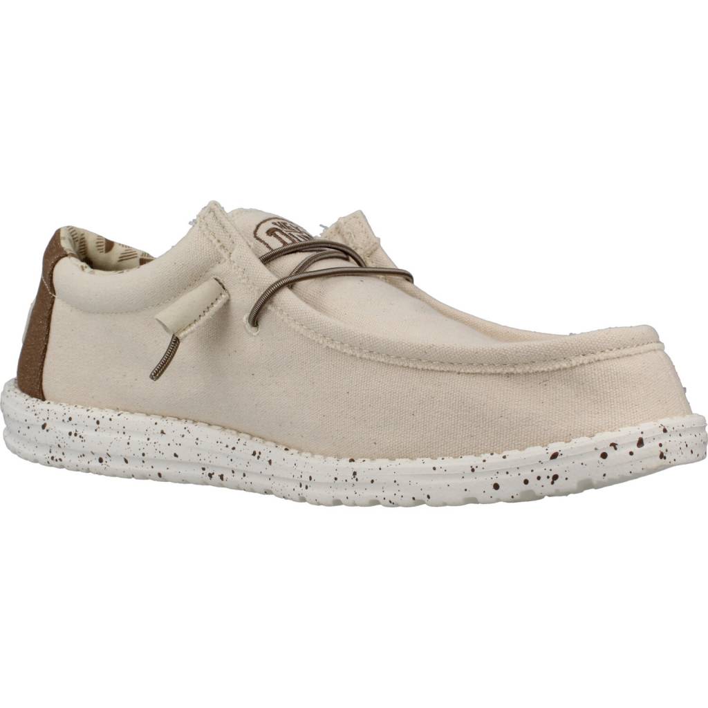 HEY DUDE WALLY STRETCH CANVAS en color BEIS (5)