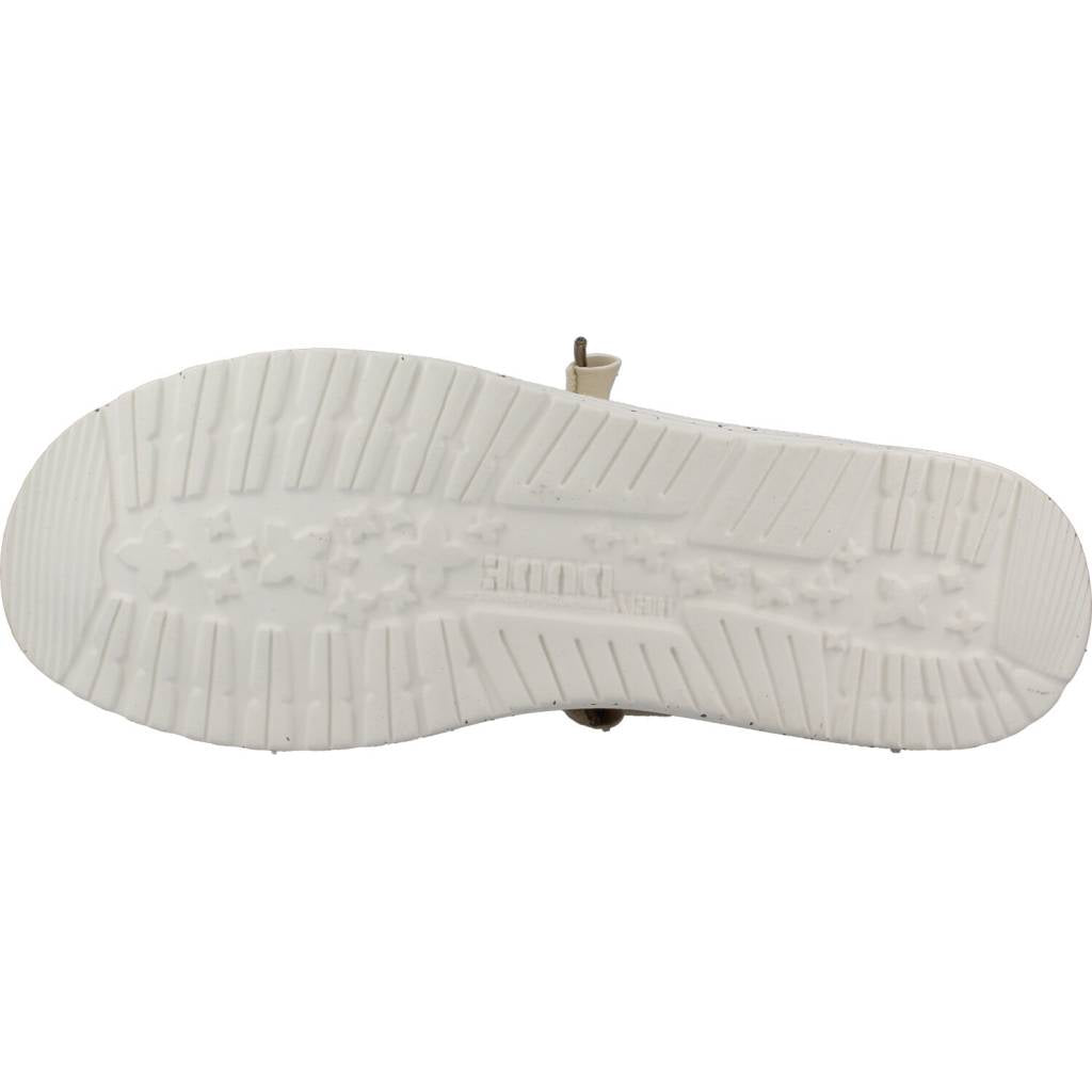 HEY DUDE WALLY STRETCH CANVAS en color BEIS (6)