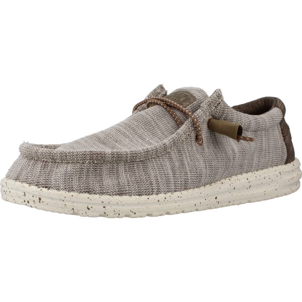 HEY DUDE WALLY STRETCH MIX en color MARRON CLARO (1)