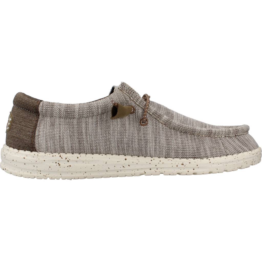 HEY DUDE WALLY STRETCH MIX en color MARRON CLARO (4)