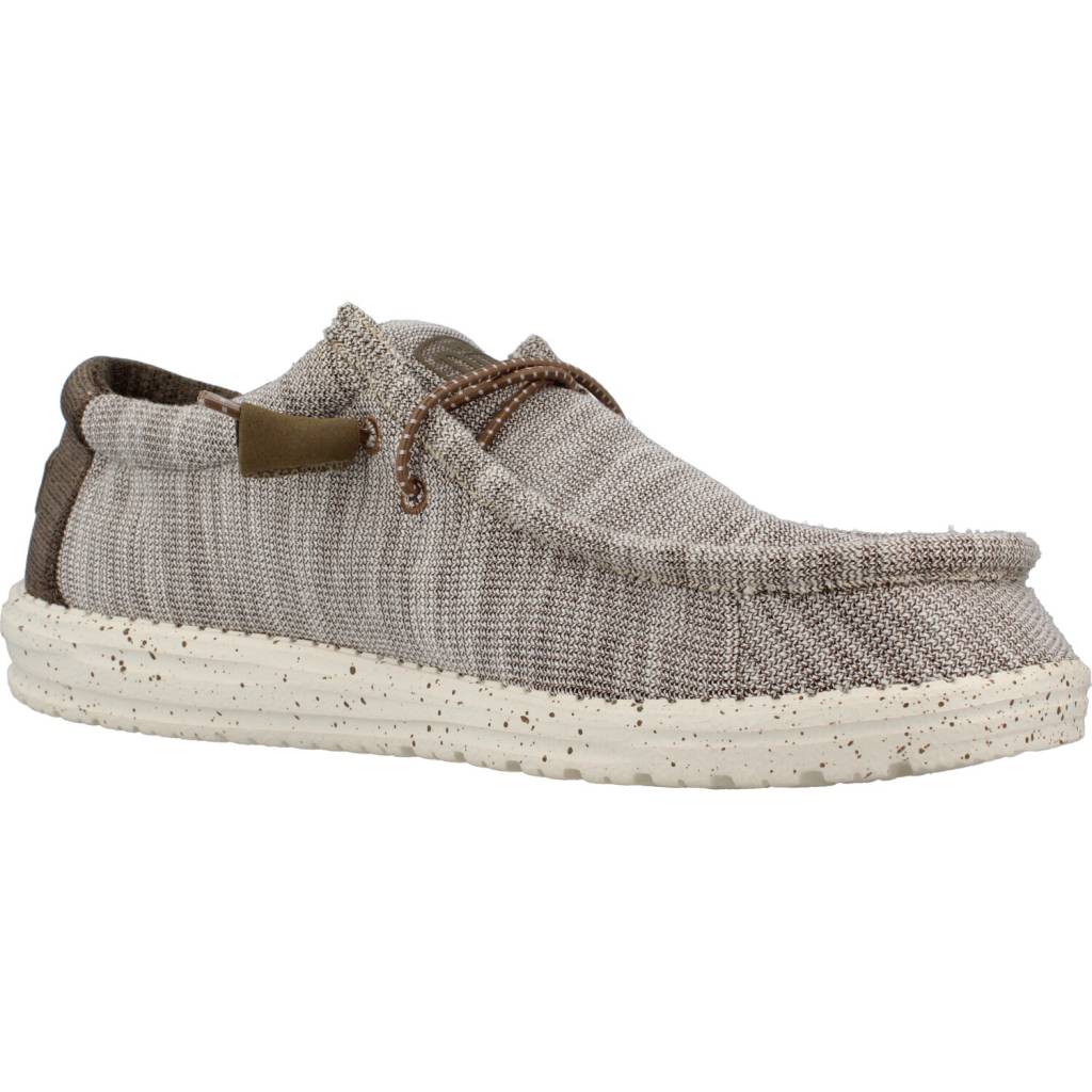HEY DUDE WALLY STRETCH MIX en color MARRON CLARO (5)