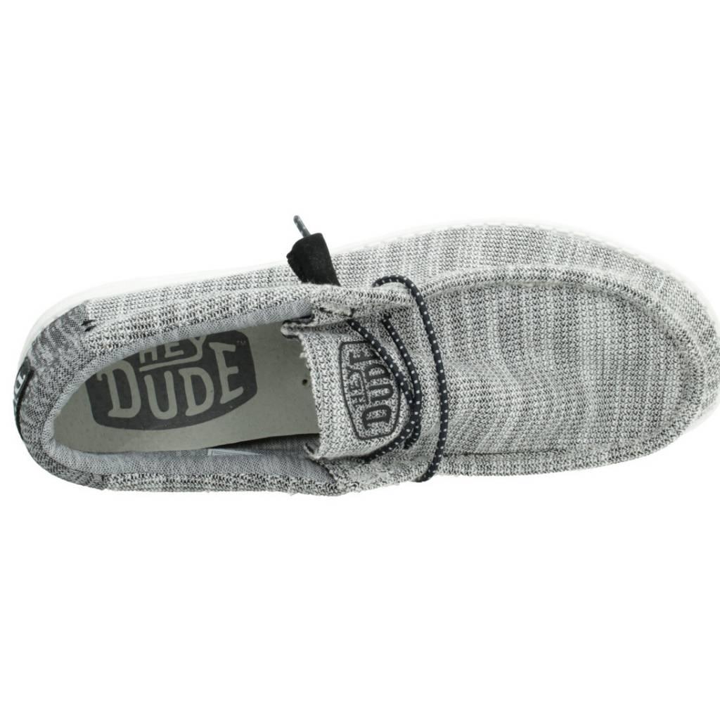 HEY DUDE WALLY STRETCH MIX en color GRIS (7)