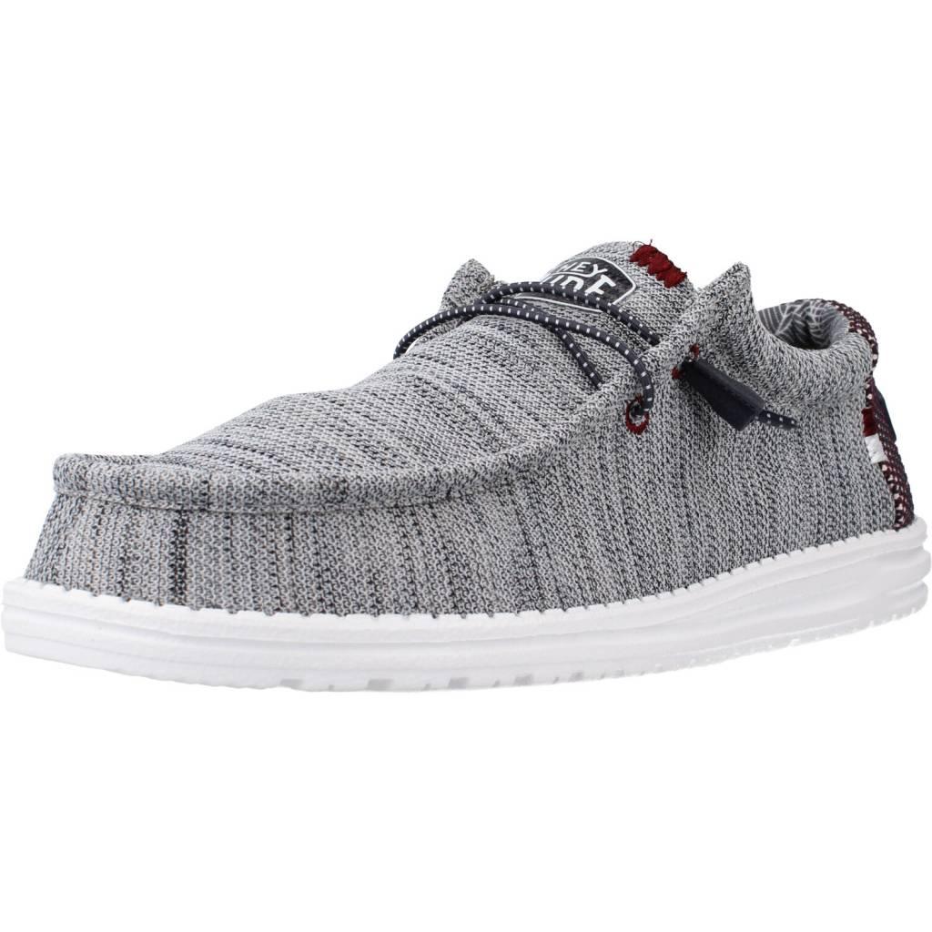 HEY DUDE WALLY SOX en color GRIS (1)