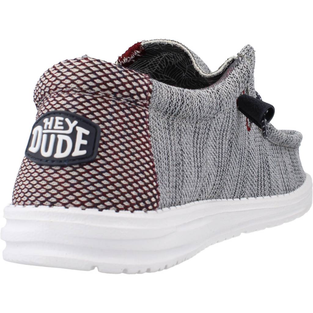 HEY DUDE WALLY SOX en color GRIS (3)