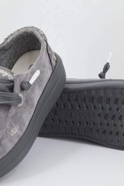 HEY DUDE WENDY RISE FLORA en color GRIS (3)