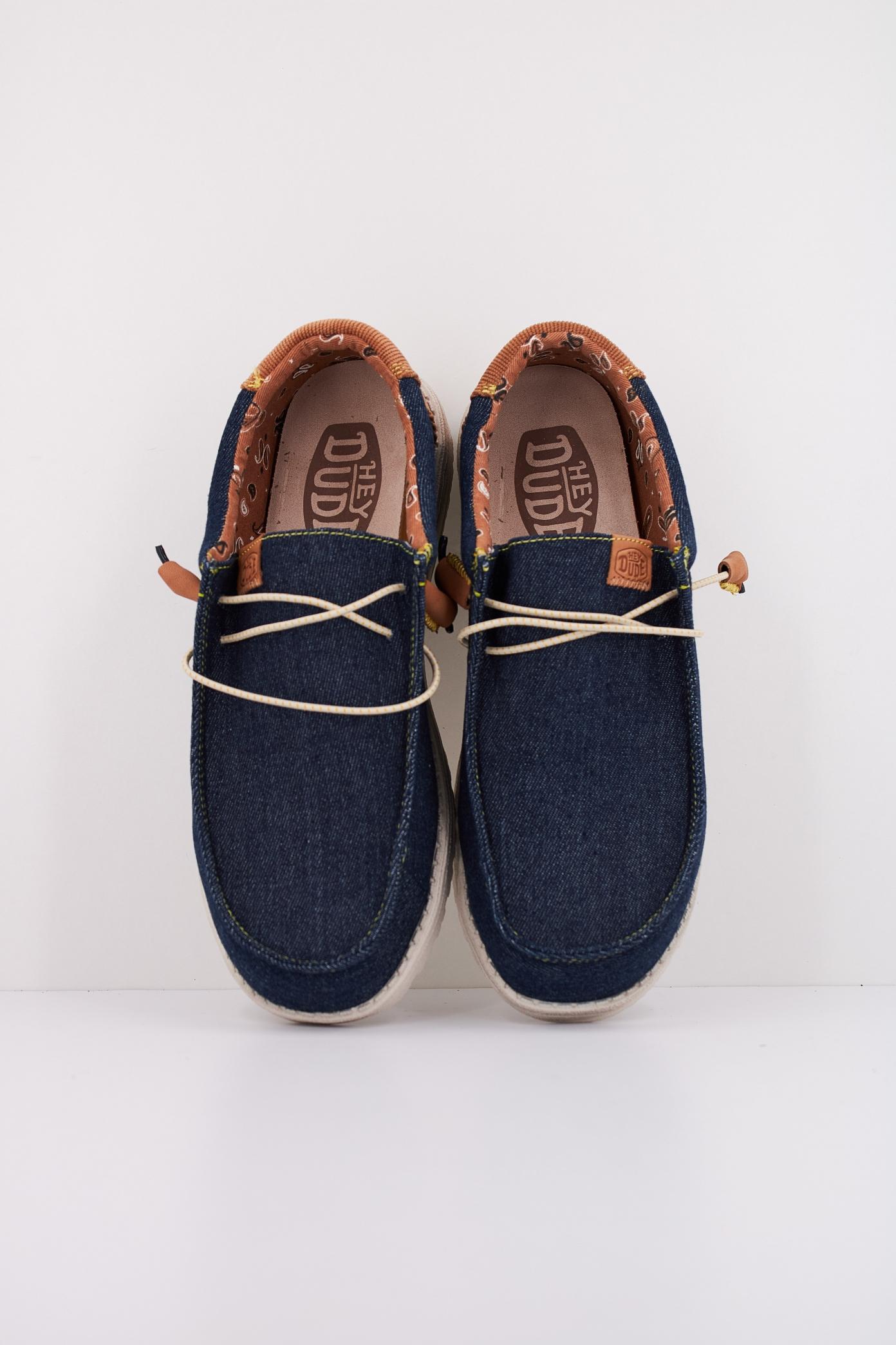 HEY DUDE WALLY WORKWEAR en color AZUL (3)