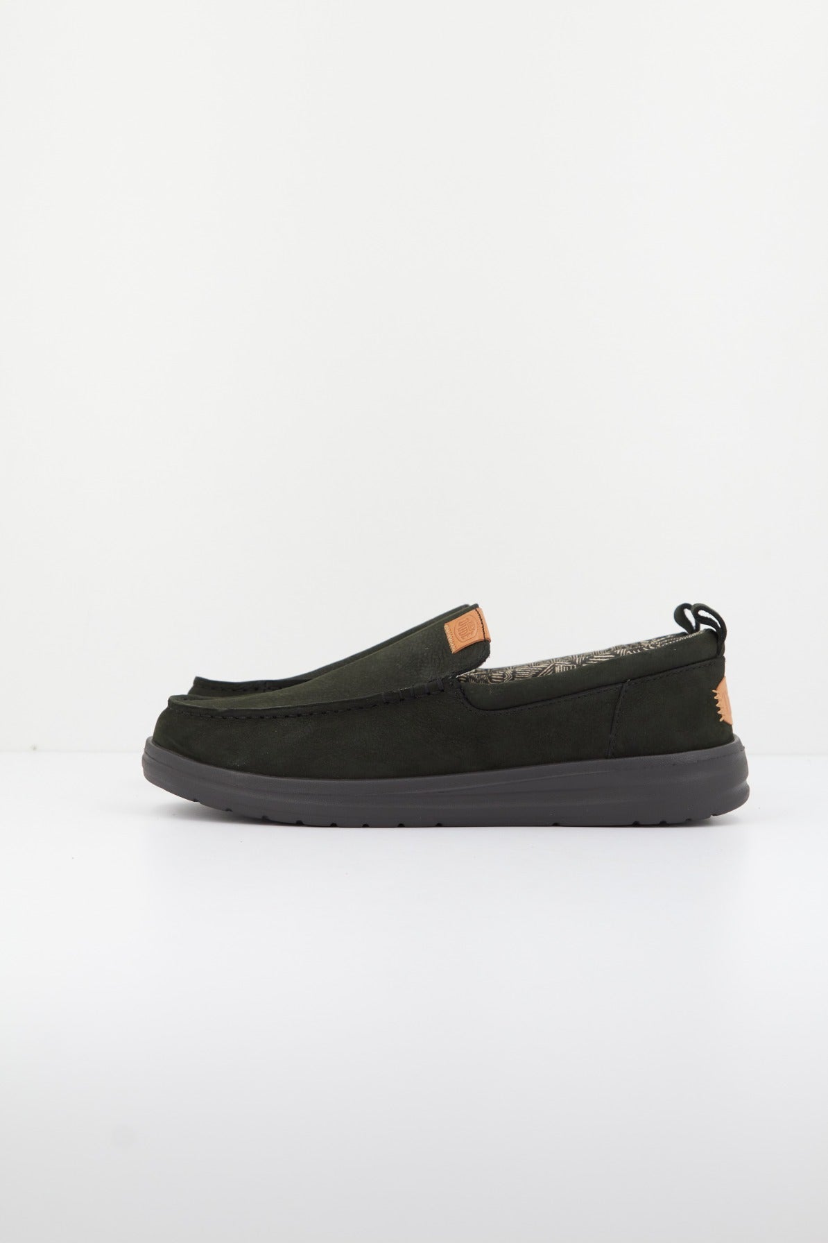 HEY DUDE WALLY GRIP MOC en color NEGRO (1)