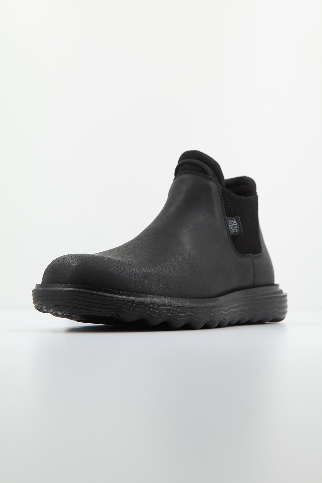 HEY DUDE BRANSON BOOT en color NEGRO (2)