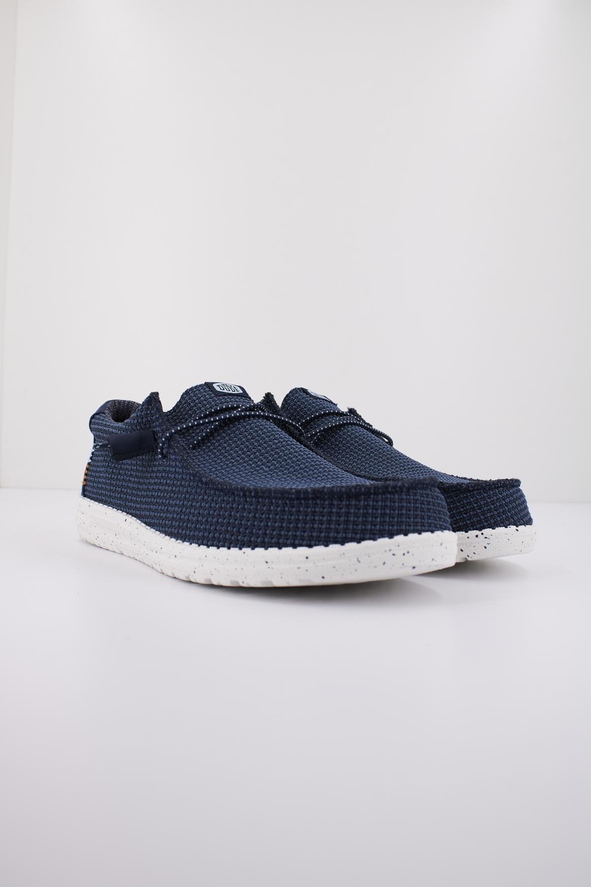 HEY DUDE WALLY SPORT MESH en color AZUL (2)