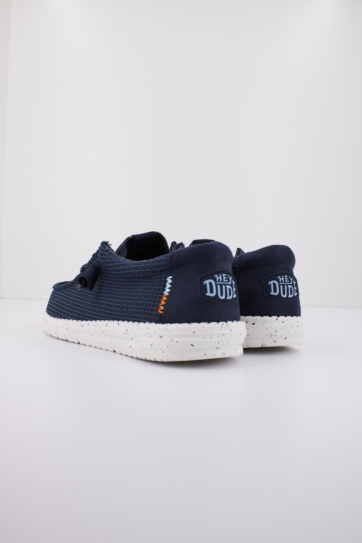 HEY DUDE WALLY SPORT MESH en color AZUL (3)