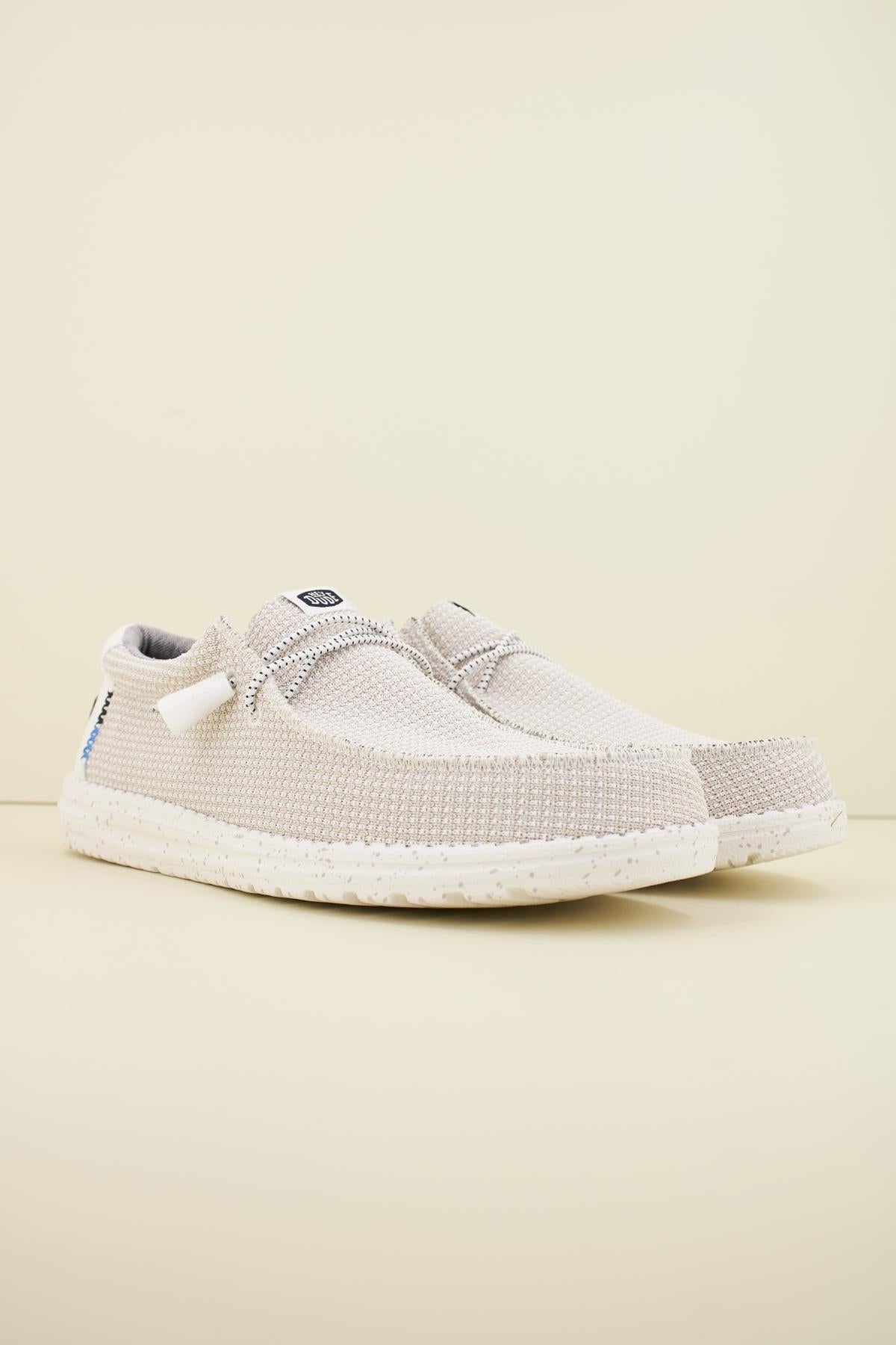 HEY DUDE WALLY SPORT MESH en color BLANCO (2)