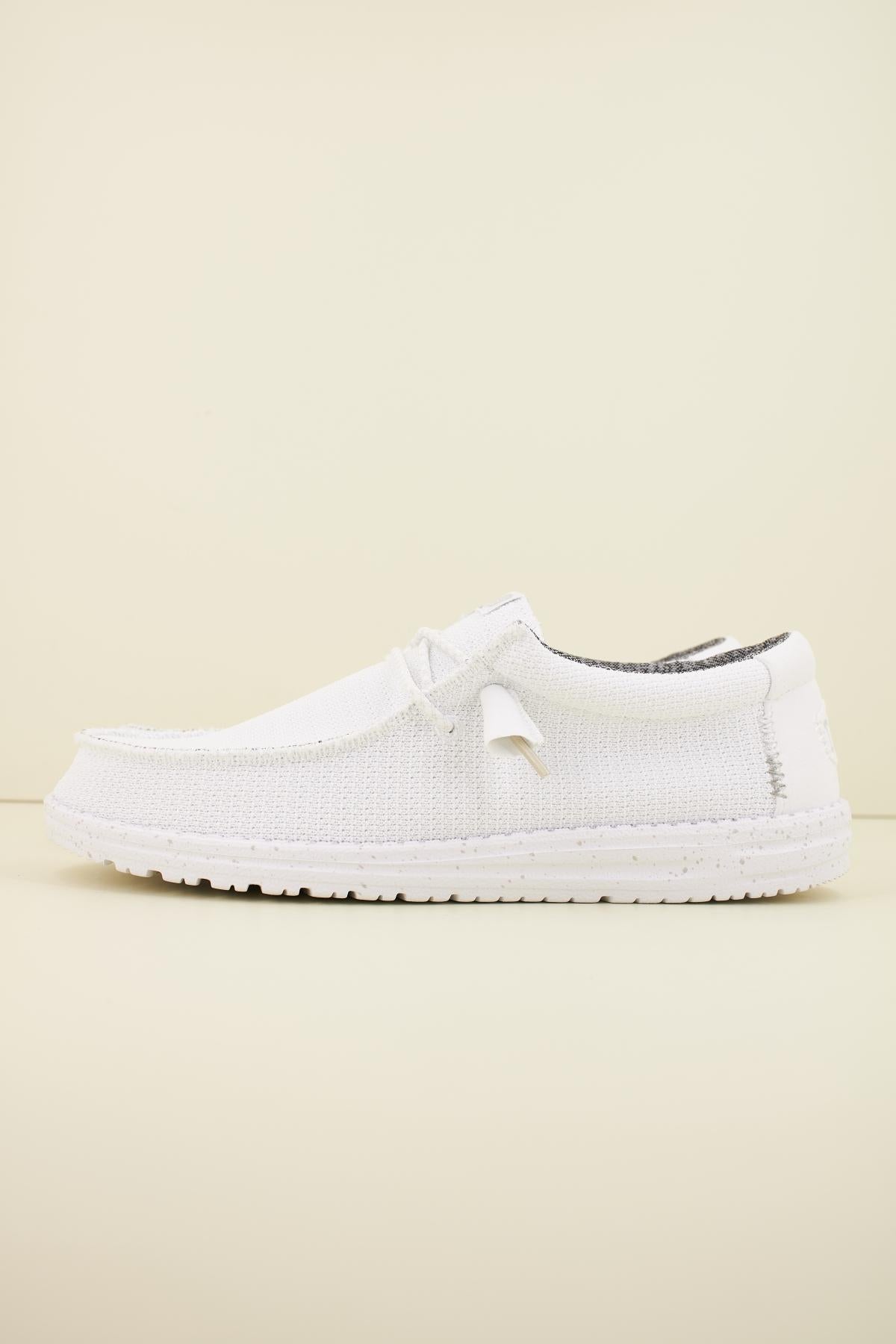 HEY DUDE WALLY SPORT MESH en color BLANCO (1)