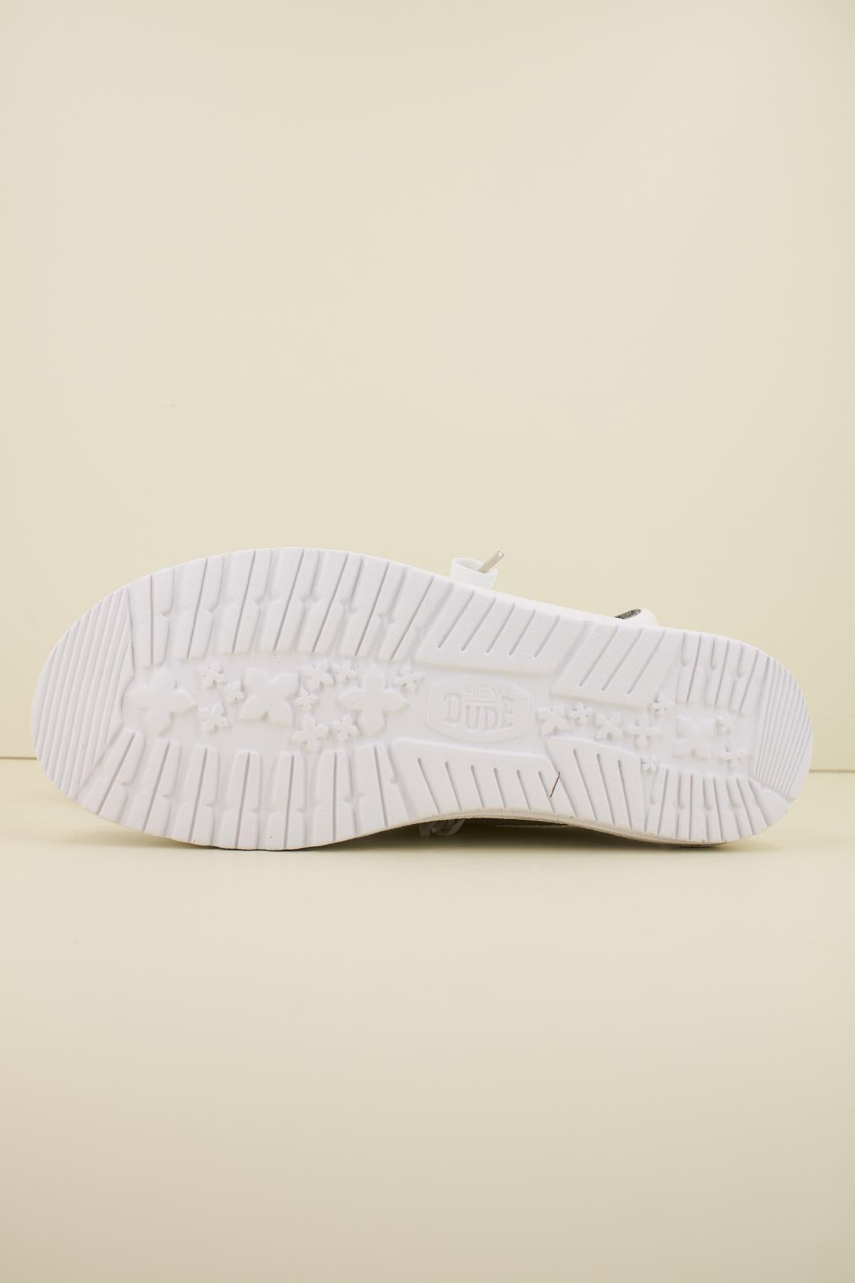 HEY DUDE WALLY SPORT MESH en color BLANCO (4)