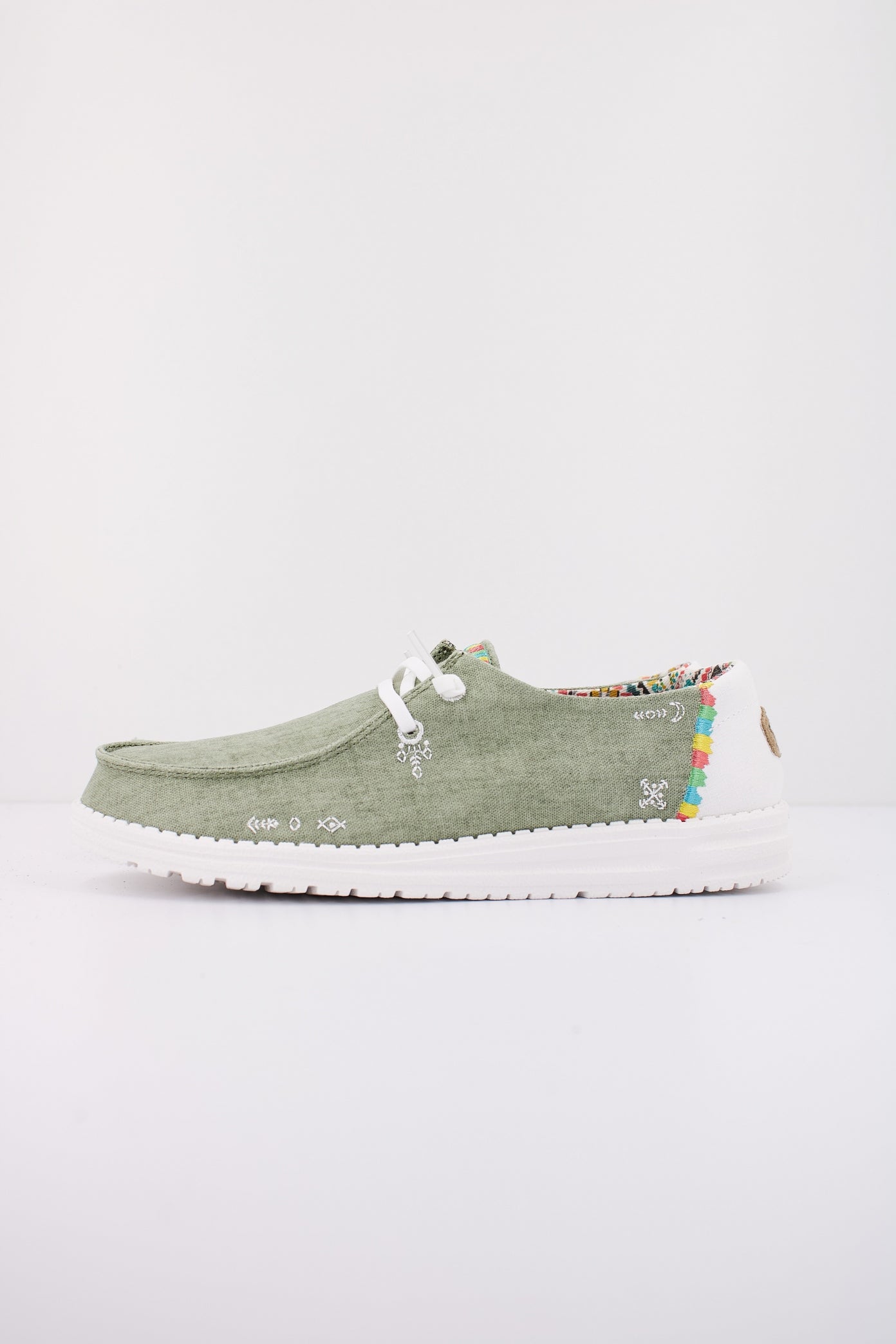 HEY DUDE WENDY BOHO en color VERDE (1)