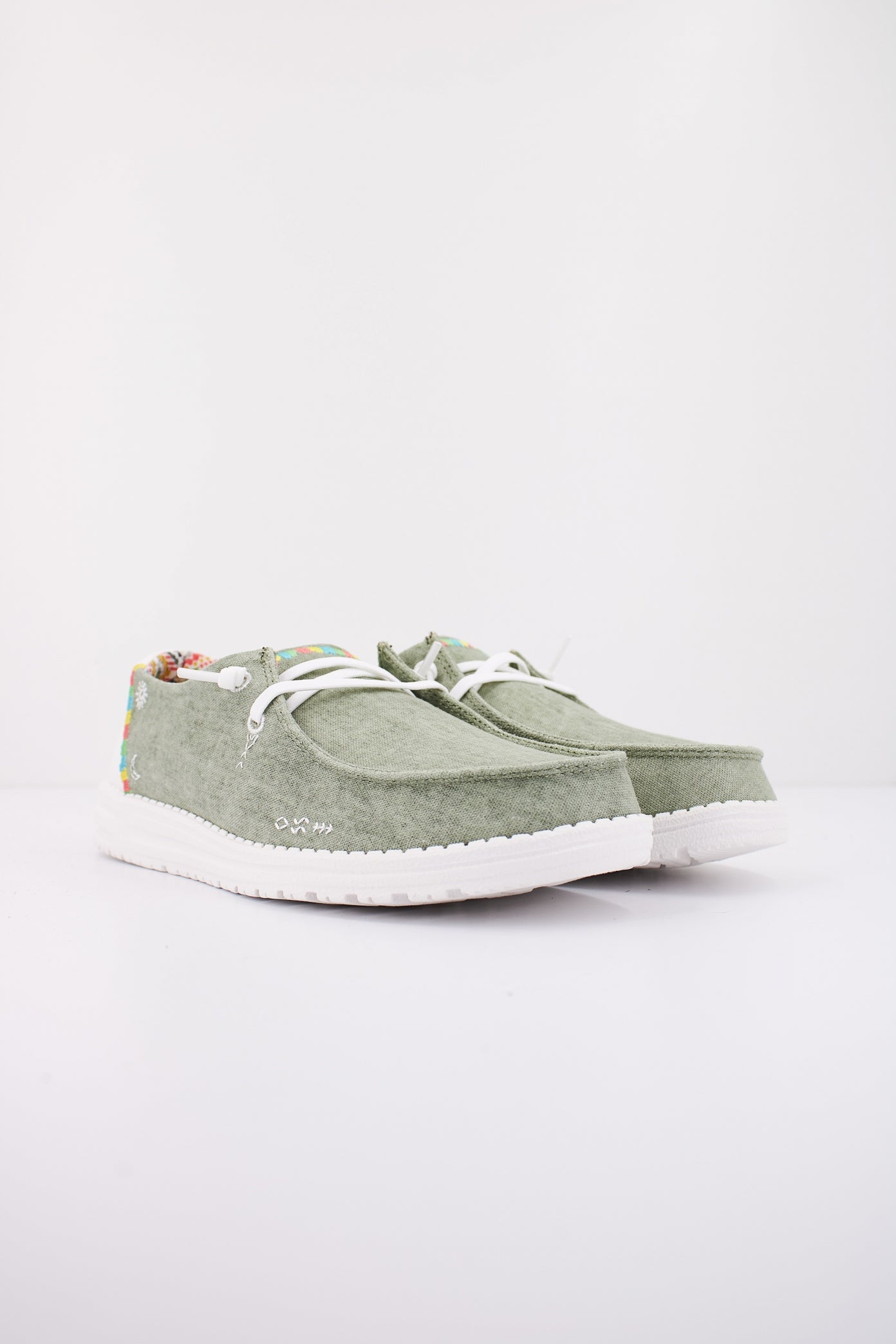 HEY DUDE WENDY BOHO en color VERDE (2)