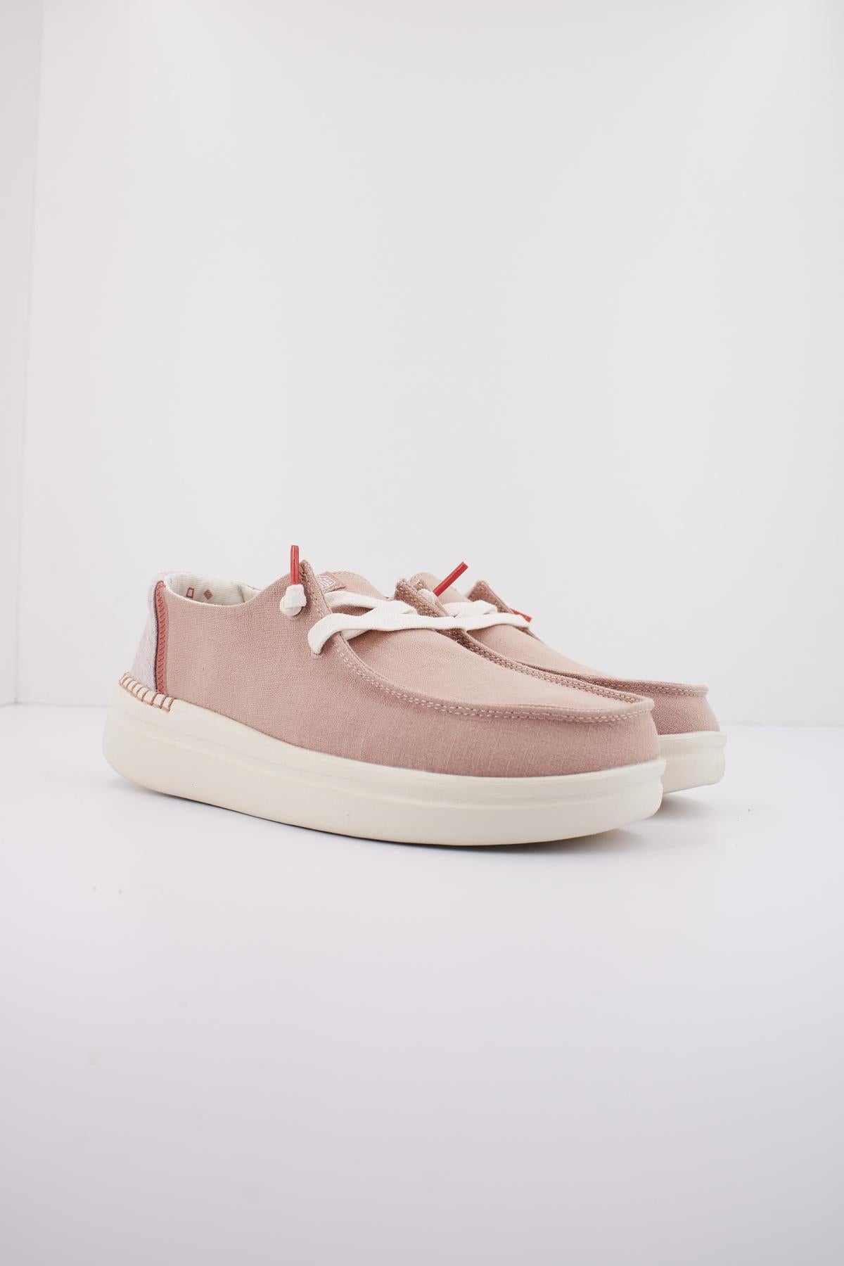 HEY DUDE WENDY RISE LUNAR en color ROSA (2)