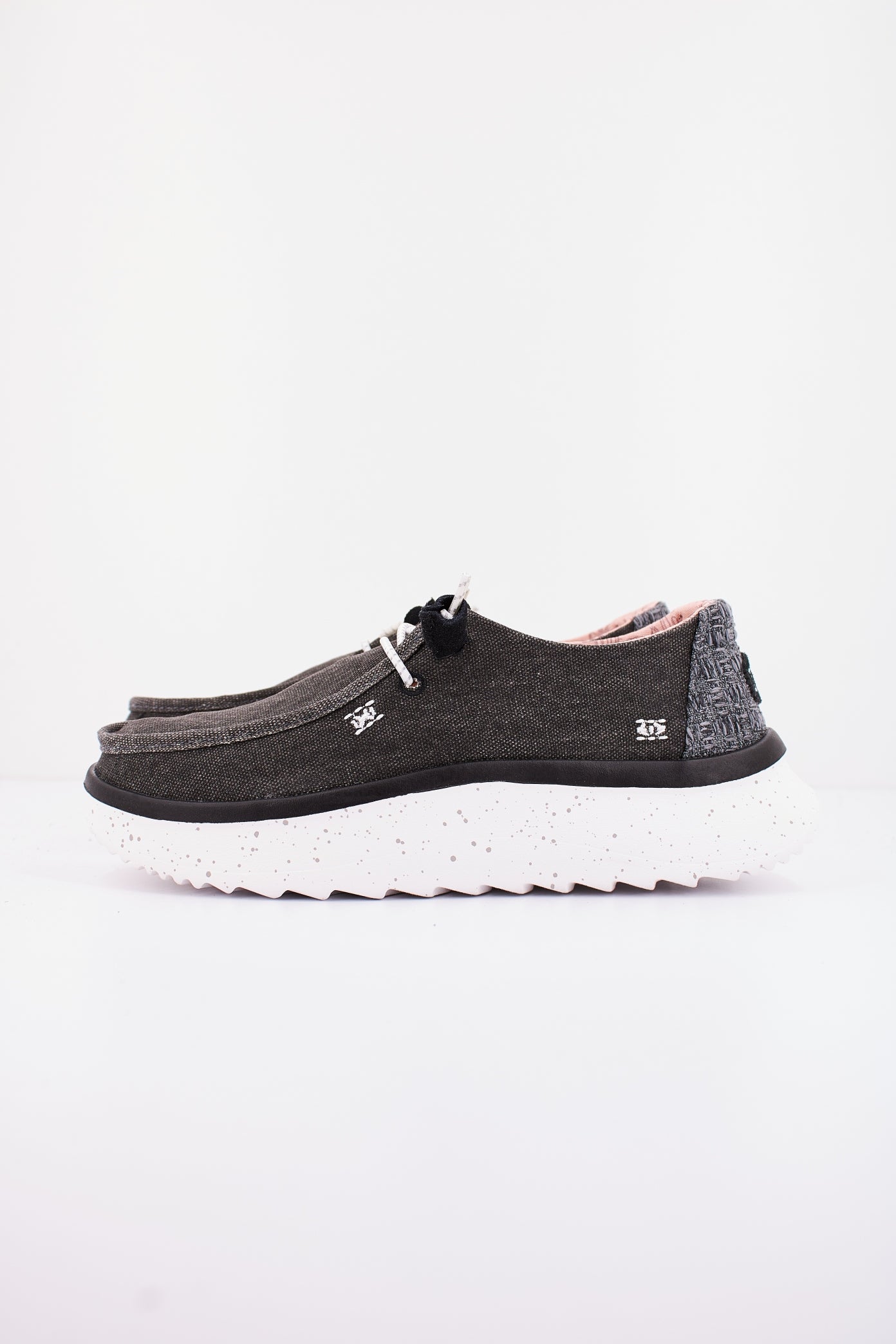 HEY DUDE WENDY PEAK CHAMBRAY en color NEGRO (1)