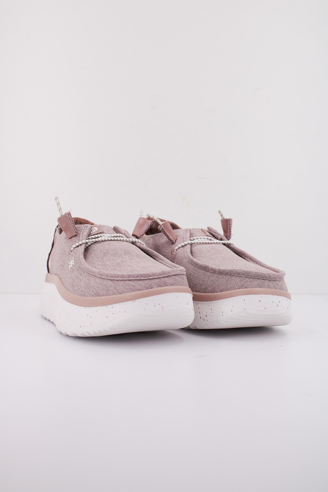 HEY DUDE WENDY PEAK CHAMBRAY en color ROSA (2)