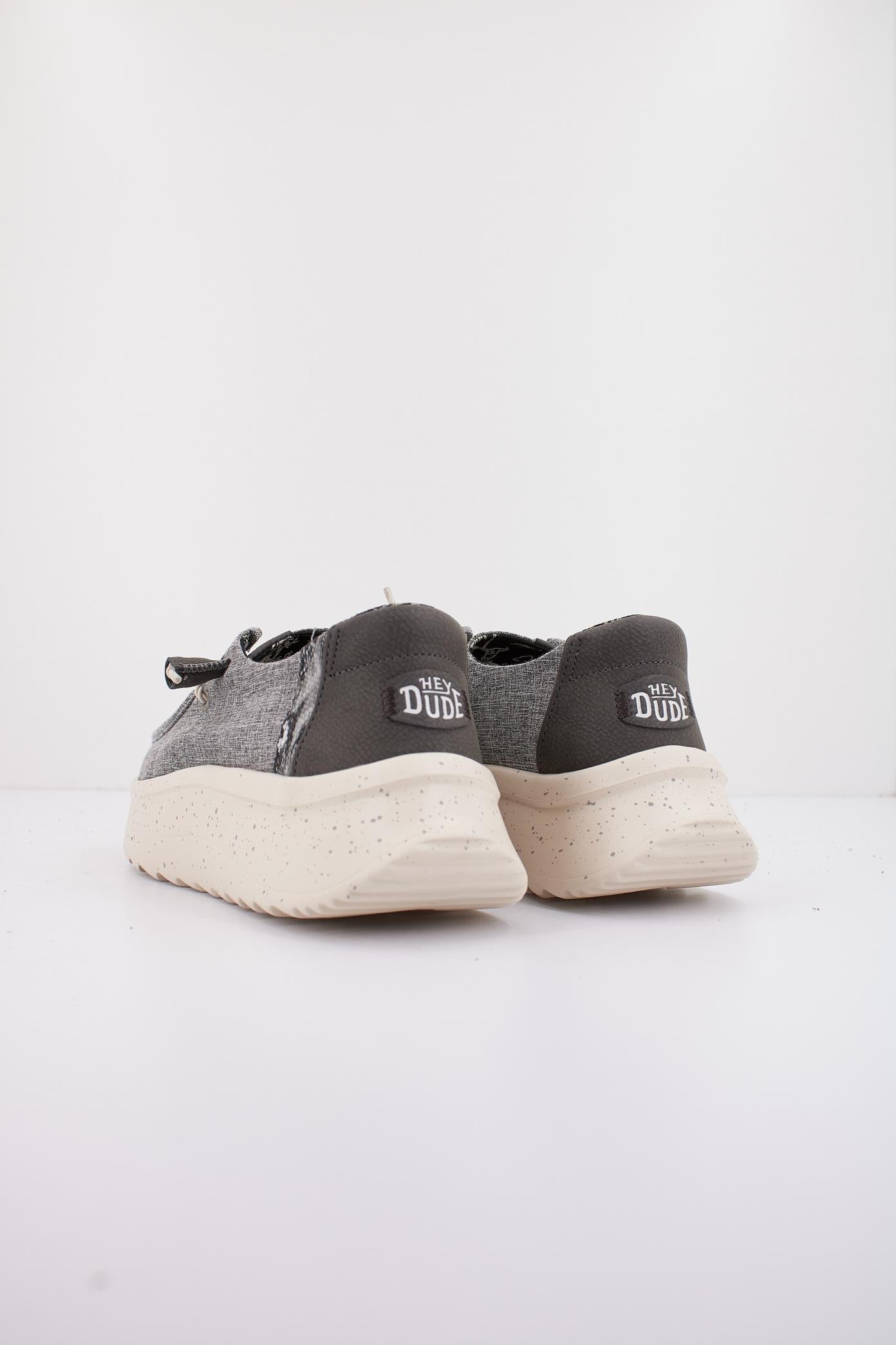 HEY DUDE WENDY PEAK WOVEN en color GRIS (3)