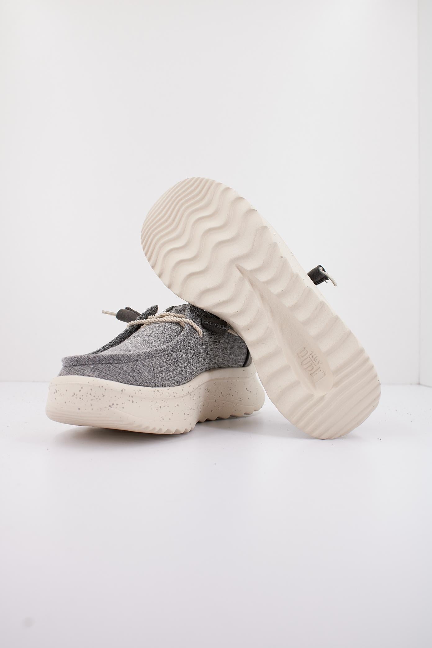 HEY DUDE WENDY PEAK WOVEN en color GRIS (4)