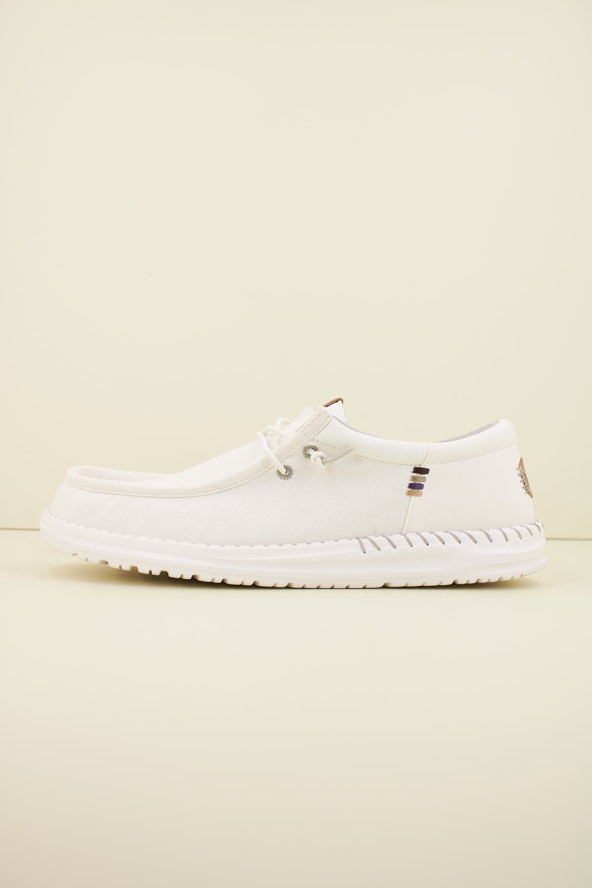 HEY DUDE WALLY FUNK NYLON CRAFT en color BLANCO (1)