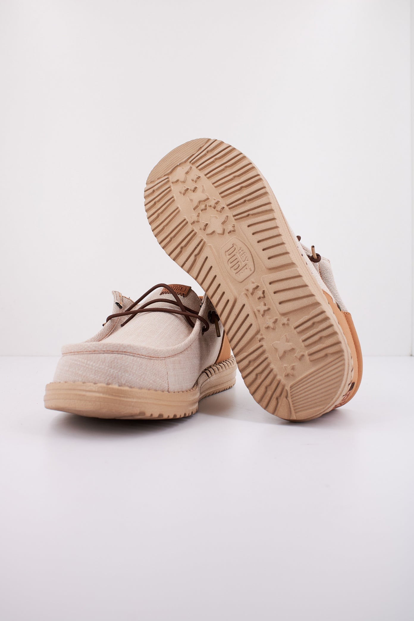 HEY DUDE WALLY FUNK NYLON CRAFT en color MARRON (4)